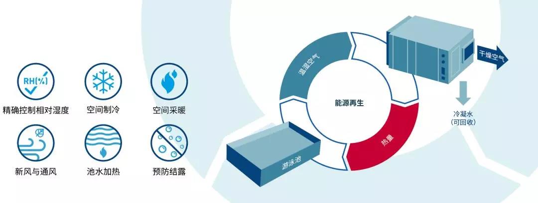 游泳館除濕機，泳池除濕機，泳館除濕機設(shè)備